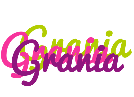 Grania flowers logo