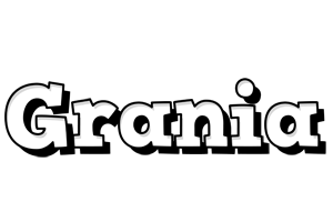 Grania snowing logo