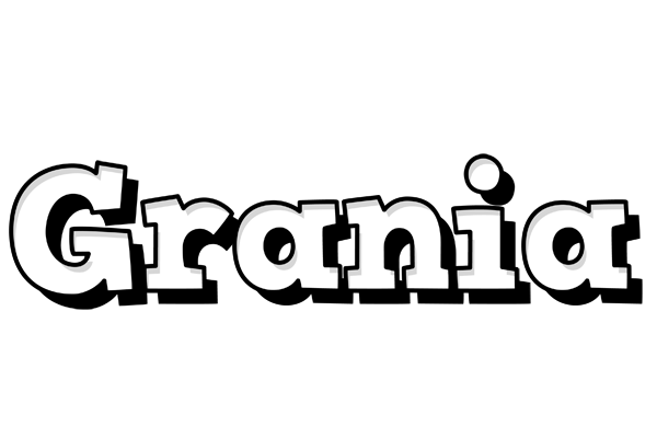 Grania snowing logo