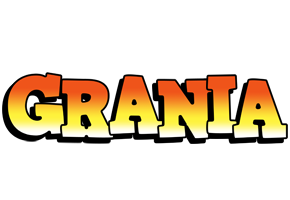 Grania sunset logo