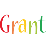Grant birthday logo