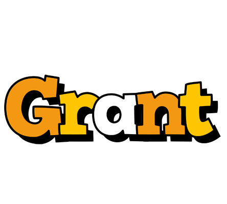 Grant cartoon logo
