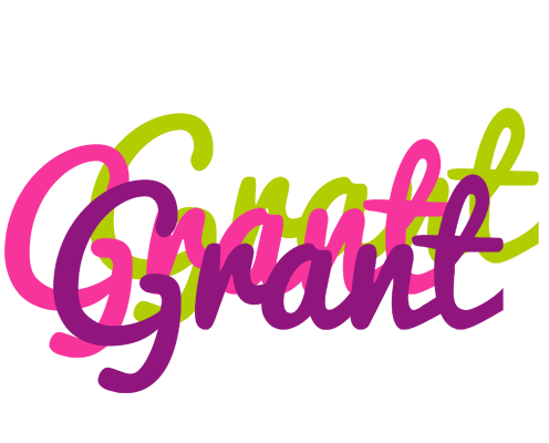 Grant flowers logo