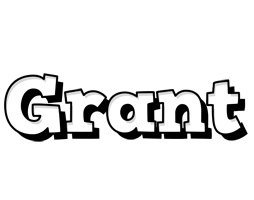 Grant snowing logo