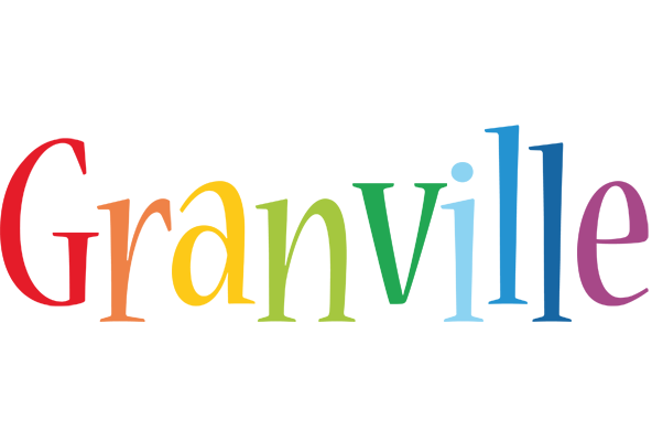 Granville birthday logo
