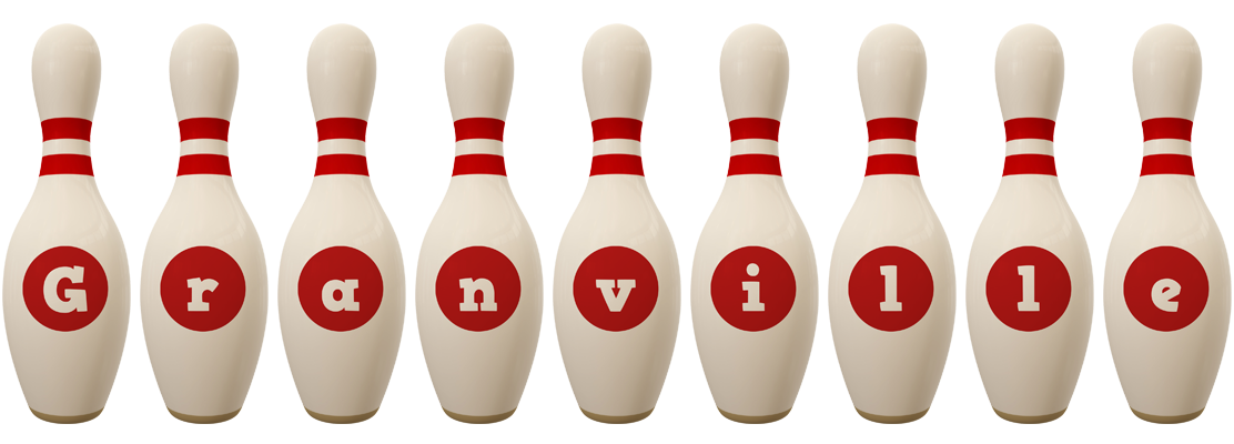 Granville bowling-pin logo