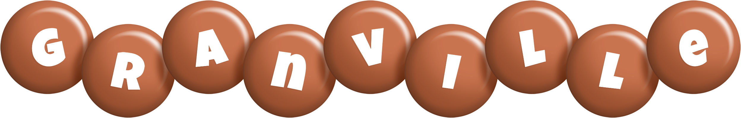 Granville candy-brown logo