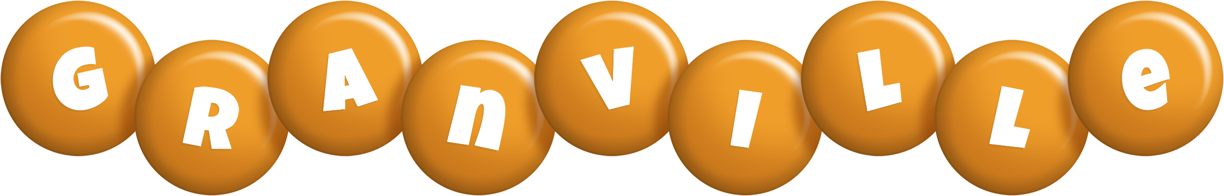 Granville candy-orange logo