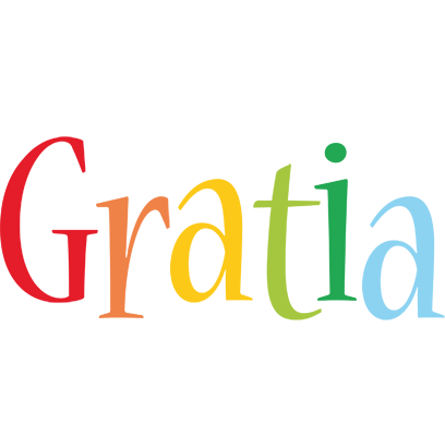 Gratia birthday logo