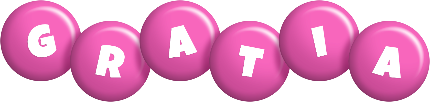 Gratia candy-pink logo