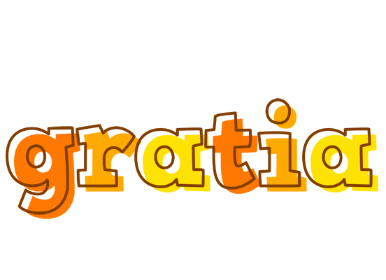 Gratia desert logo