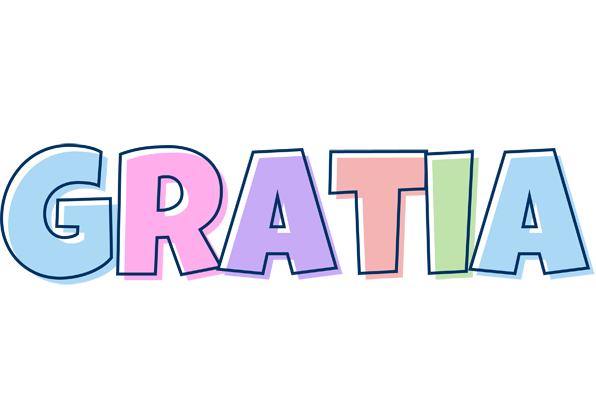 Gratia pastel logo