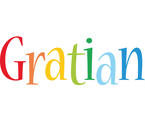 Gratian birthday logo