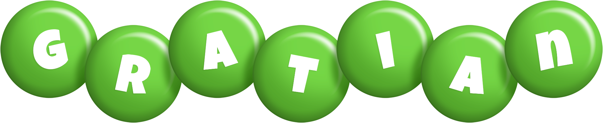 Gratian candy-green logo