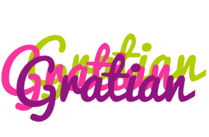 Gratian flowers logo