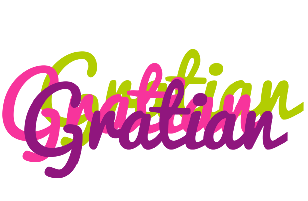 Gratian flowers logo