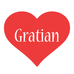 Gratian love logo