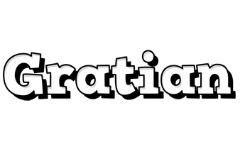 Gratian snowing logo