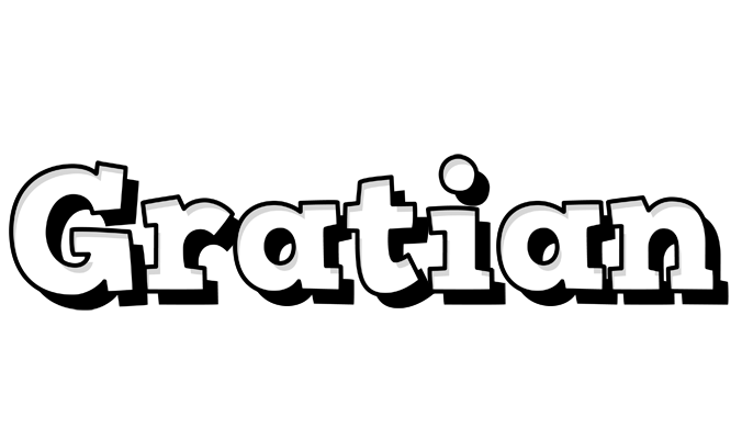 Gratian snowing logo