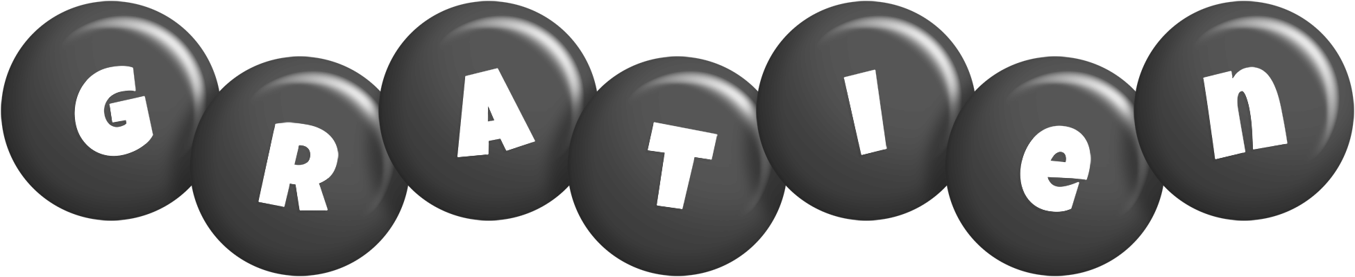 Gratien candy-black logo