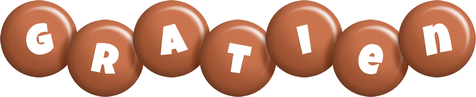 Gratien candy-brown logo