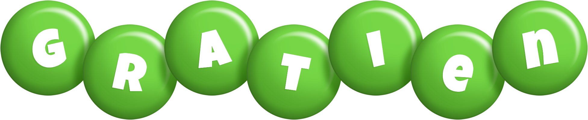 Gratien candy-green logo