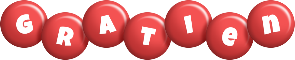 Gratien candy-red logo