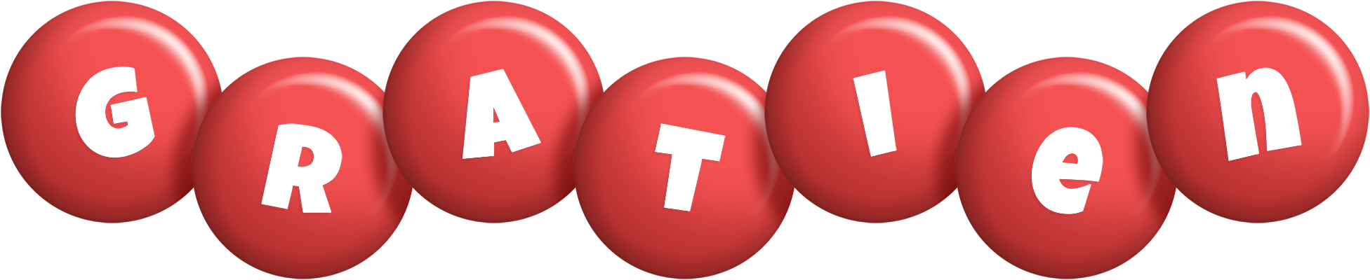 Gratien candy-red logo