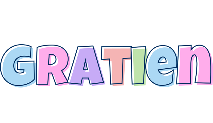 Gratien pastel logo