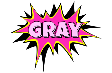 Gray badabing logo