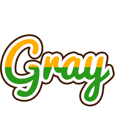 Gray banana logo