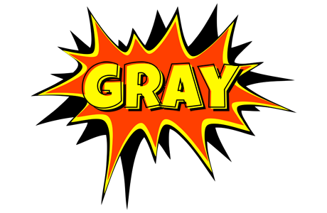 Gray bazinga logo