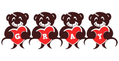 Gray bear logo