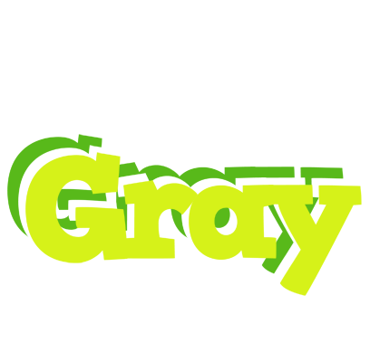 Gray citrus logo