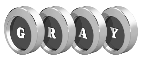 Gray coins logo
