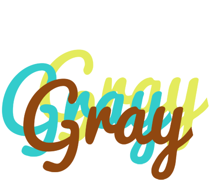 Gray cupcake logo