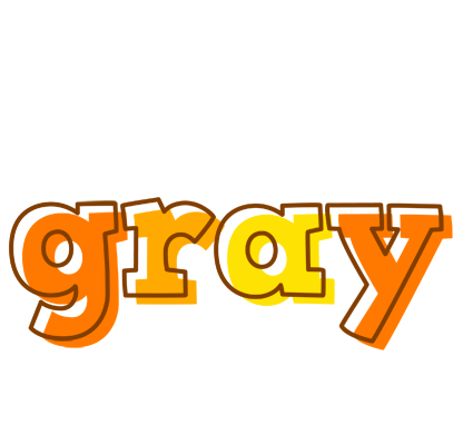 Gray desert logo
