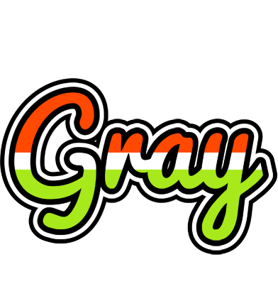 Gray exotic logo