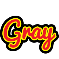 Gray fireman logo