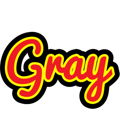 Gray fireman logo