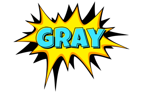 Gray indycar logo