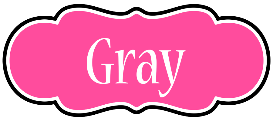 Gray invitation logo