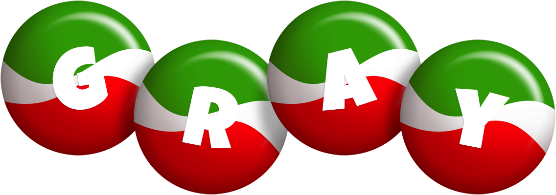 Gray italy logo