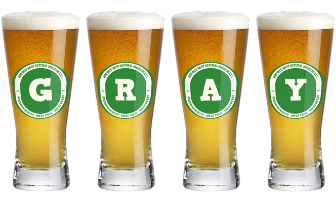 Gray lager logo