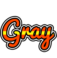 Gray madrid logo