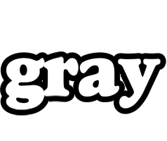 Gray panda logo