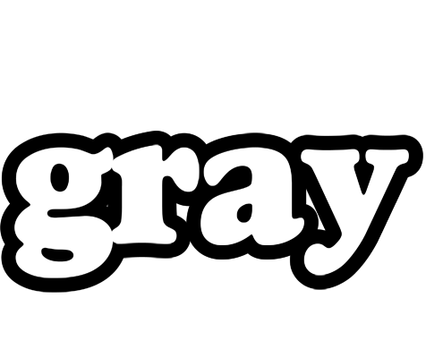 Gray panda logo