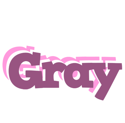Gray relaxing logo
