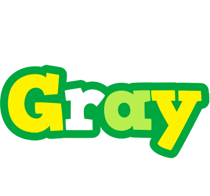 Gray soccer logo