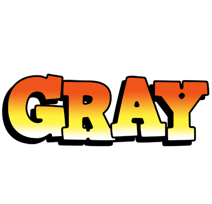 Gray sunset logo